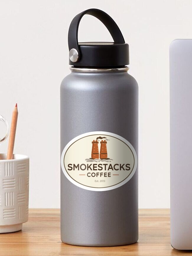 Smokestacks Logo Sticker